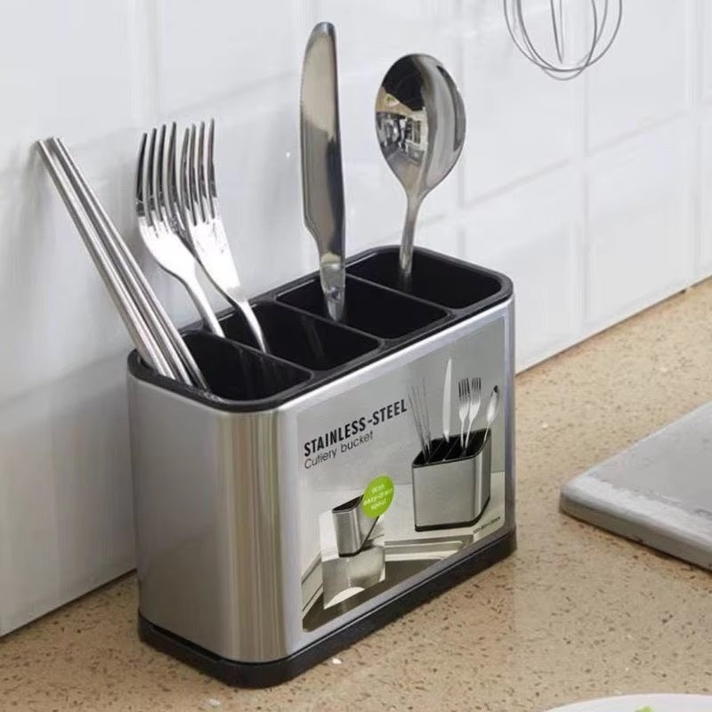 Stainless Steel Cutlery Holder