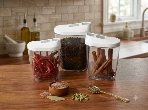 3-Piece Airtight Food Storage Container Set