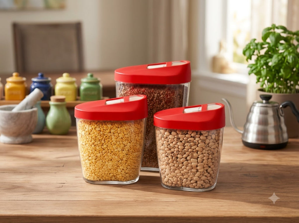 3-Piece Airtight Food Storage Container Set