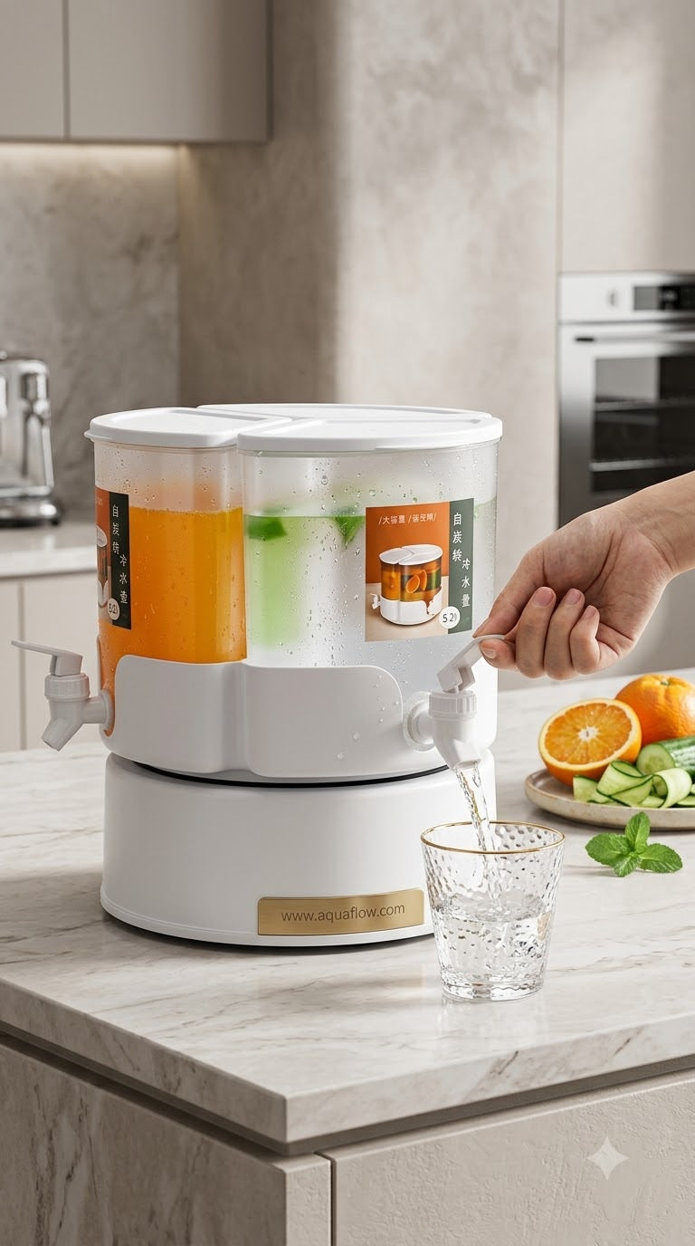 4-Compartment Multi-Drink Dispenser